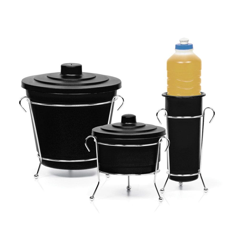 Super Kit Para Pia 3 Peças Preto