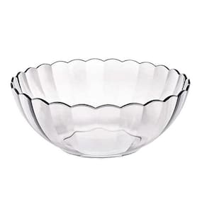 Tigela Bella Transparente Vidro Saladeira 3,1L Bowl