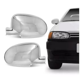 Aplique Cromado Retrovisor Gol Bola Parati Saveiro 95 A 99