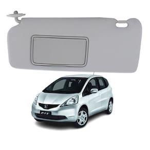 Quebra Sol Com Espelho Honda Fit 03-08 Ld Esquerdo