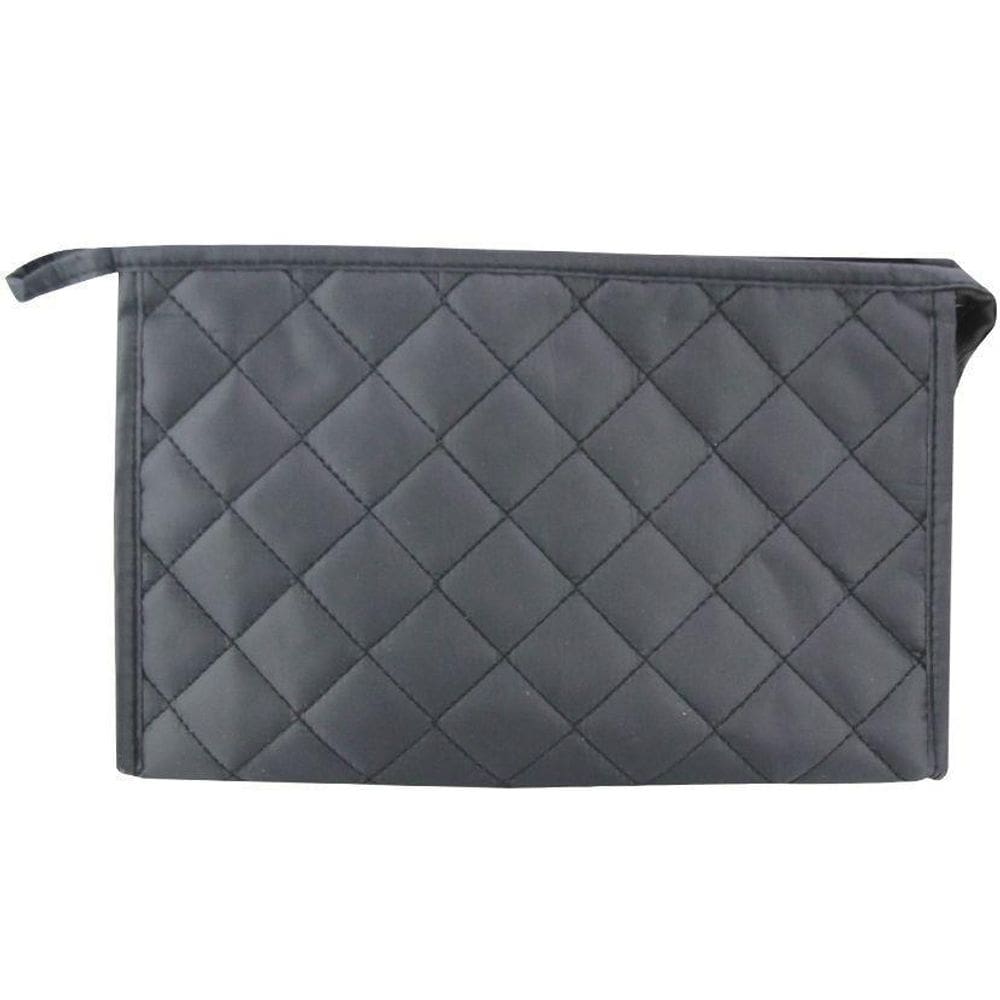 Necessaire Poliéster Preta Com Alça 27X17X8Cm - Clink