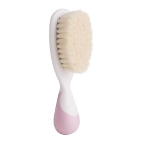 Chicco Escova e Pente Cerdas Naturais Rosa