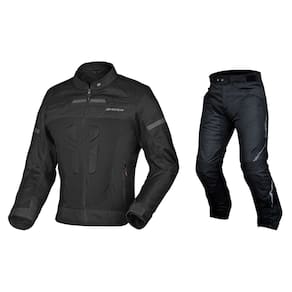 Conjunto Jaqueta Feminina Moto Vent Shiver Tipo X11 Texx Ronin Air Tam P + Calca Impermeavel Tam P
