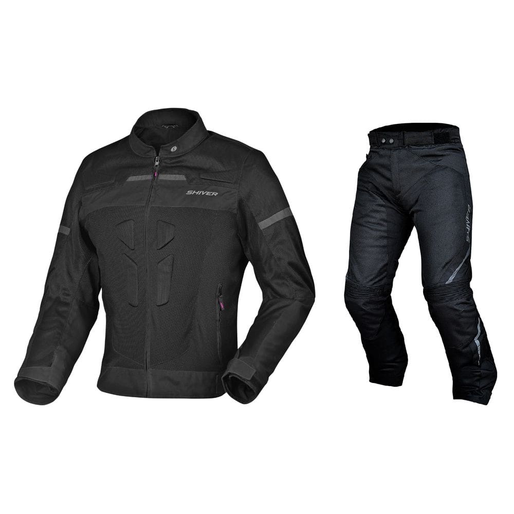Conjunto Jaqueta Feminina Moto Vent Shiver Tipo X11 Texx Ronin Air Tam 2G + Calca Impermeavel Tam 2G
