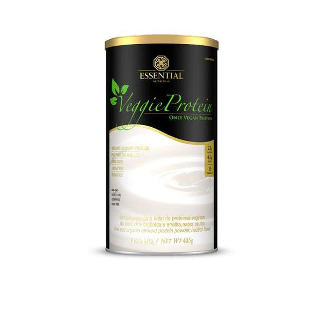 Proteína Veggie Essential Nutrition 450g - Ervilha e Amêndoa