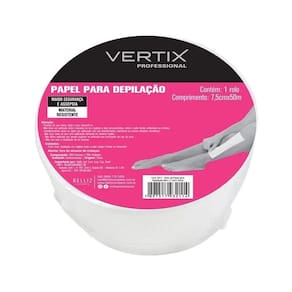 Rolo De Papel Para Depilação Vertix 50×7,5cm