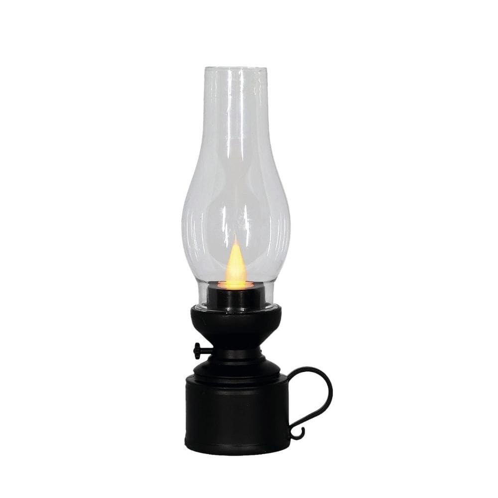 Lamparina Eletrônica Decorativa Vela Led Branco Quente 18cm - Magizi