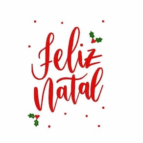 Transfer Vinílico Feliz Natal Vermelho Tam.p Com 1 Unidade