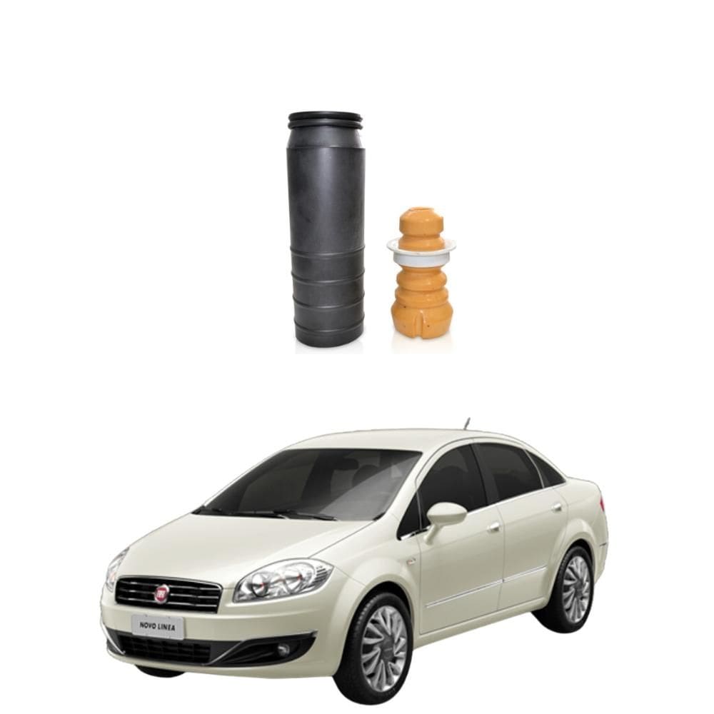 Kit Amortecedor Traseiro Linea 2008 A 2017 MB4258  Mobensani