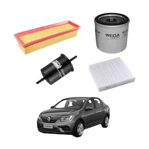 Kit Filtros Óleo Renault Logan 2013 A 2017 WKL265 Wega