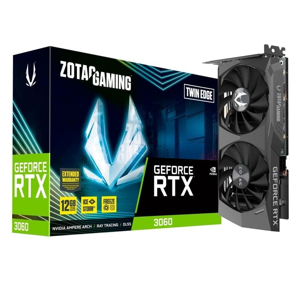 Placa Video Zotac Geforce Rtx 3060 12Gb 192Bits