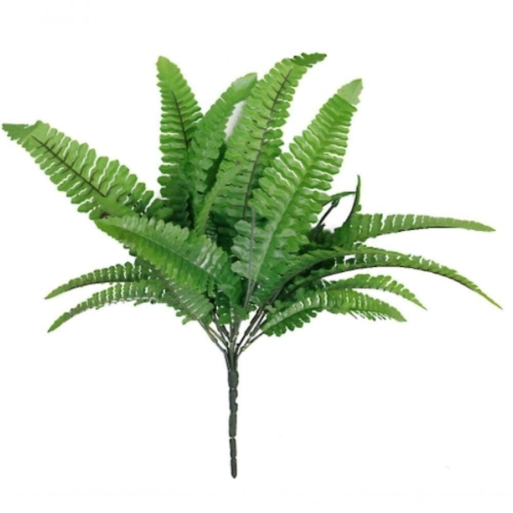 Samambaia Artificial Plantas Casa Parede Folhagem 50 X 35 Cm