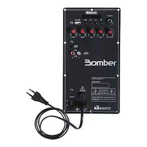 Amplificador 110/240v Dc 12v Bomber Bluetooth 60w Rms 4 Ohms