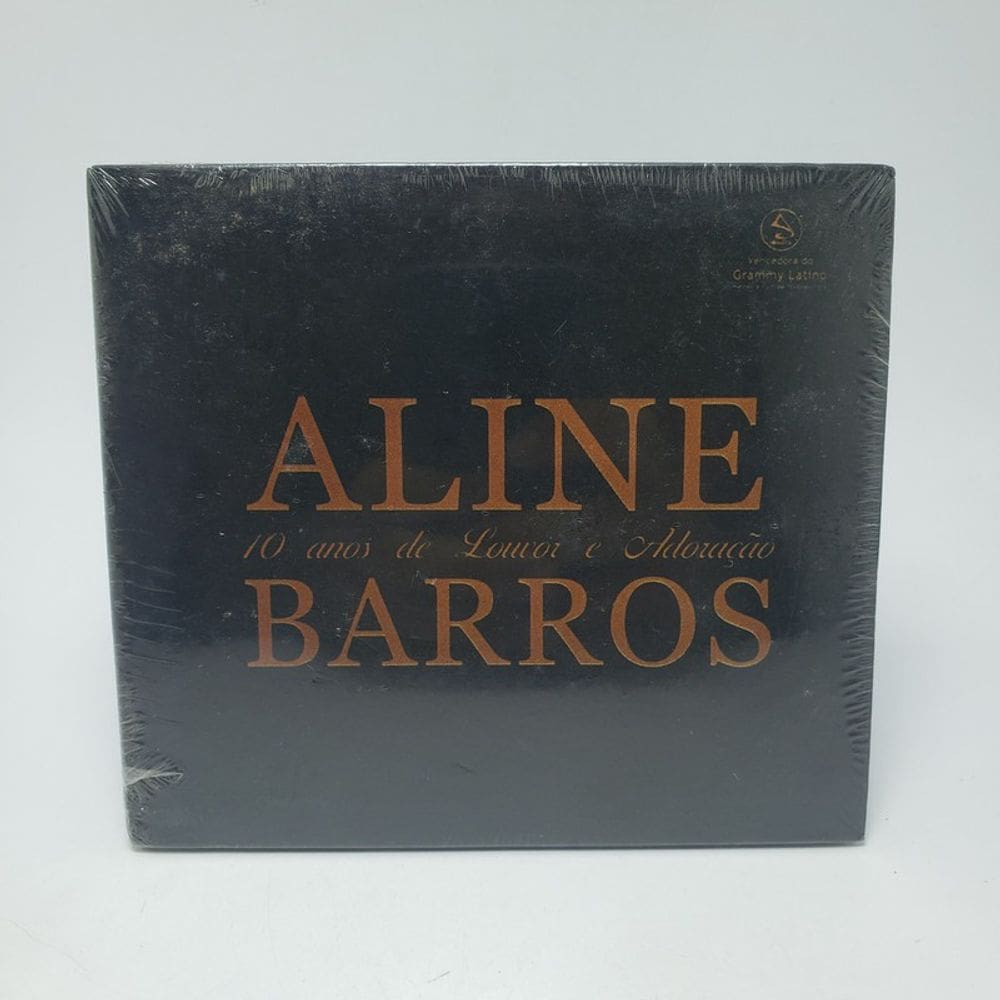 Cd Aline Barros - 10 Anos De Louvor