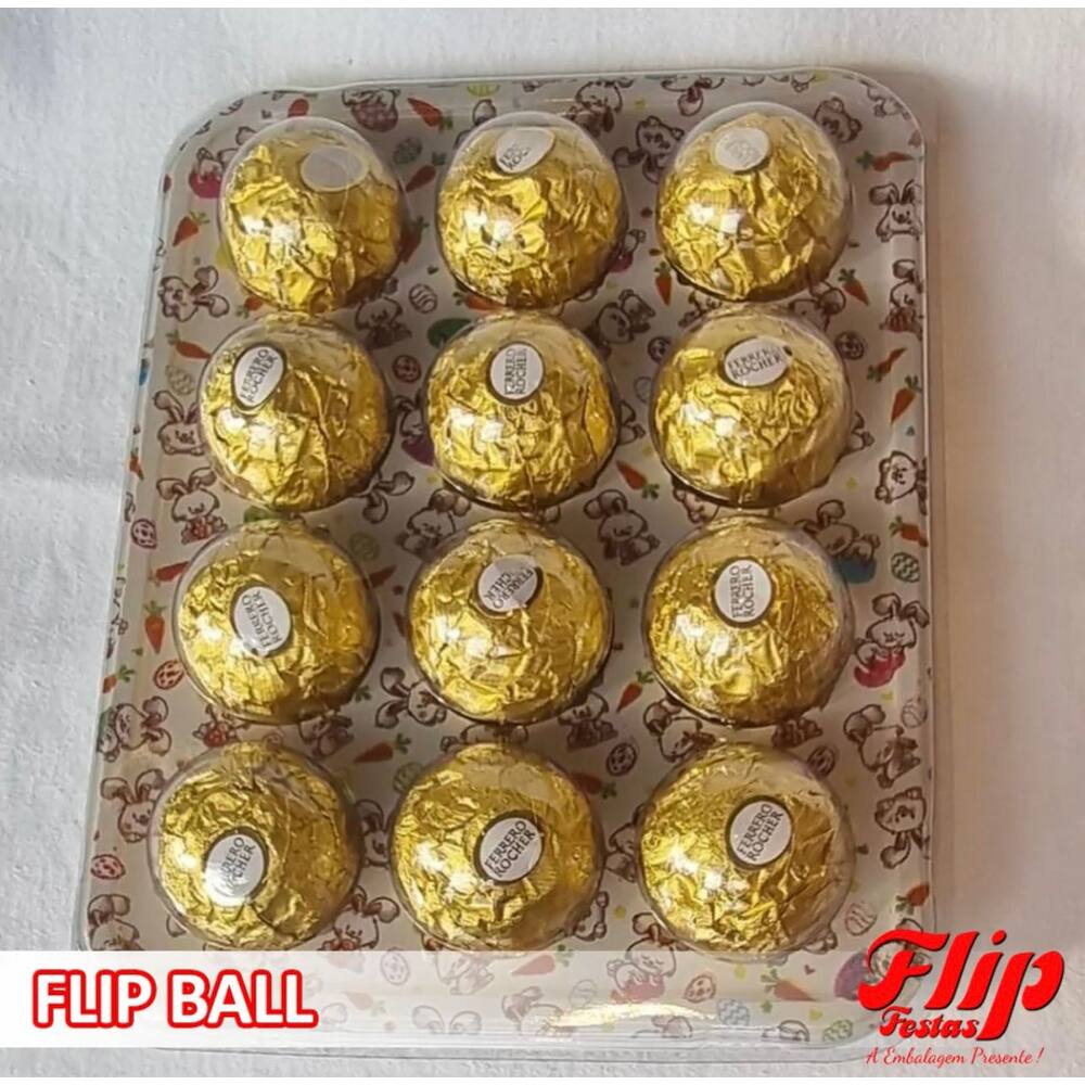 Emb Flipball 12 Cav Coelhinho C/10 Flip