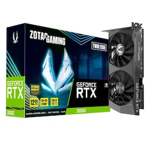 Placa Video Zotac Geforce Rtx 3060 12Gb 192Bits
