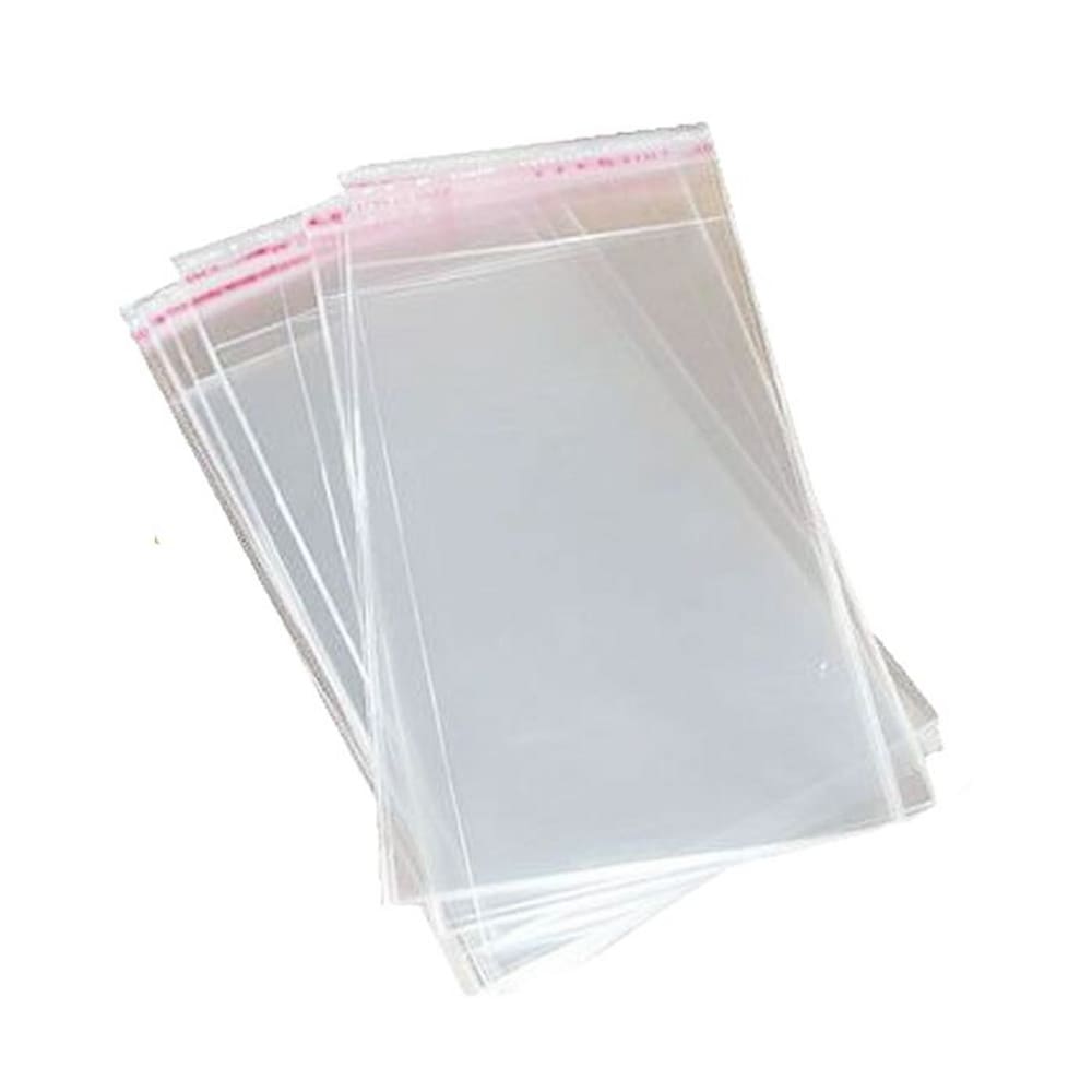 Saco Adesivado Incolor 10x10cm C/100 Vabene