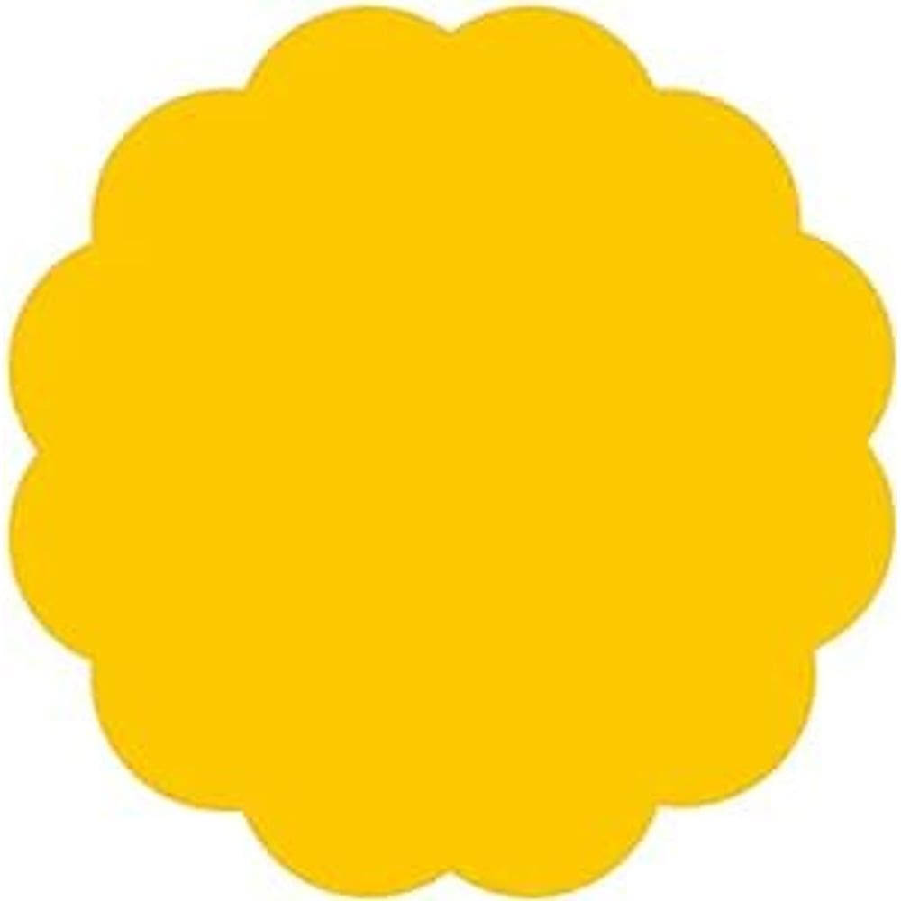 Fundo Chapado N. 7 Amarelo C/100 Curifest