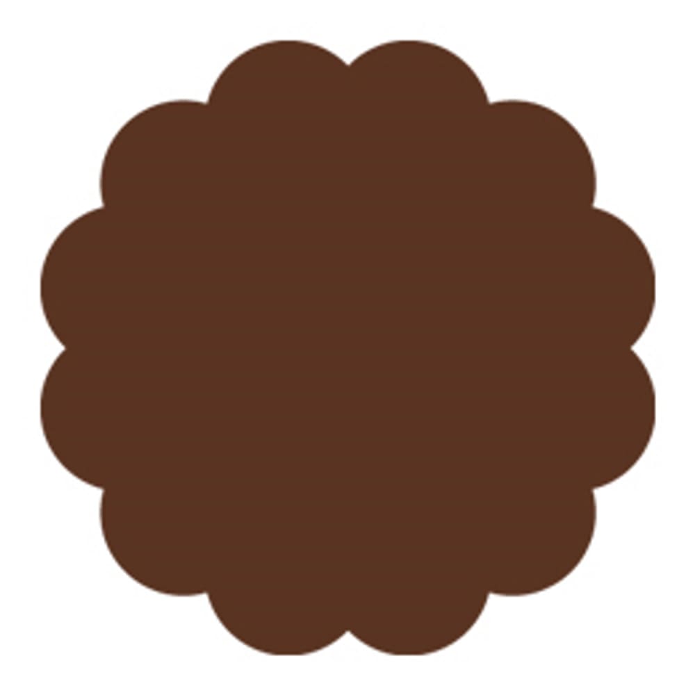 Fundo Chapado N. 7 Marrom C/100  Curifest