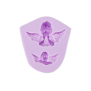 Molde Silicone Anjos C/2 Mod1044 Prime Chef