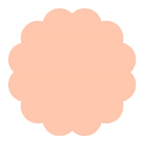 Fundo Chapado N. 7 Rosa Bebe C/100 Curifest