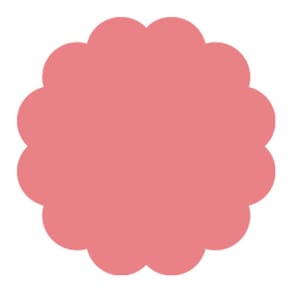 Fundo Chapado N. 7 Rosa C/100 Curifest
