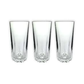 Conjunto de Copos de Vidro Altos Fratelli Ayla 330ml 3 Uni.