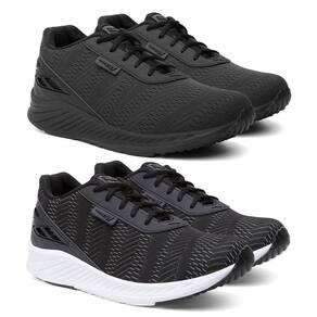 Tênis Masculino Esportivo Cadarço Fitness Conforto Kit 2