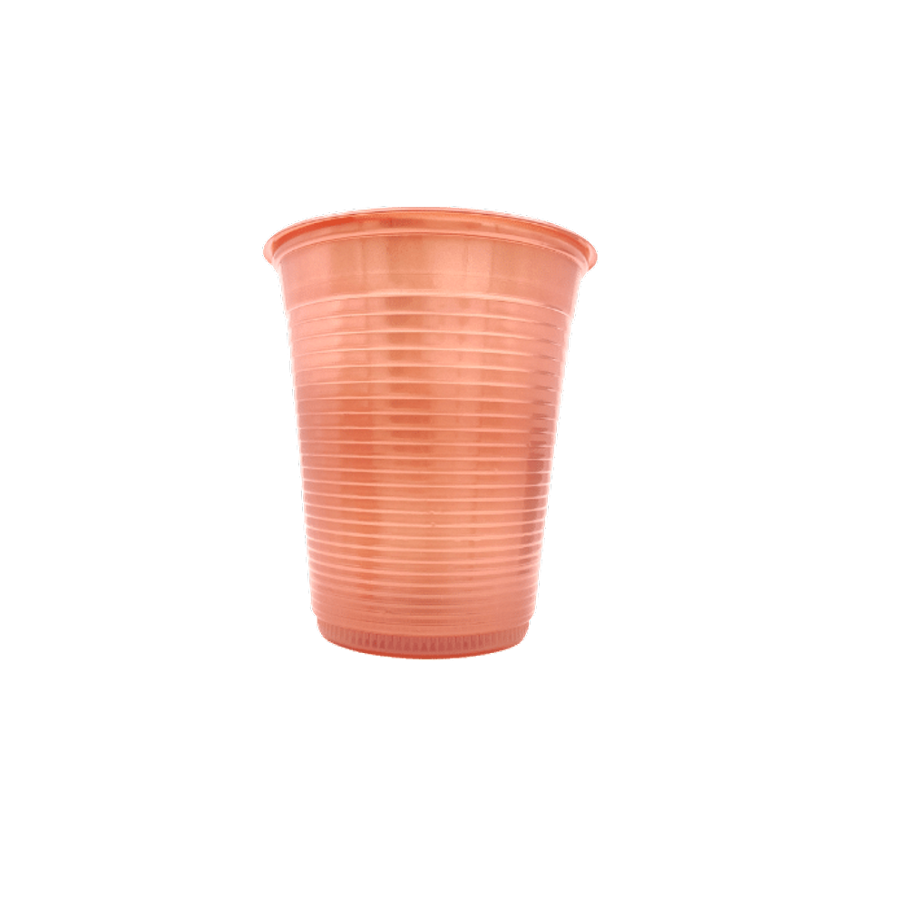 Copo 200ml Rose Perolado C/50 Forfest