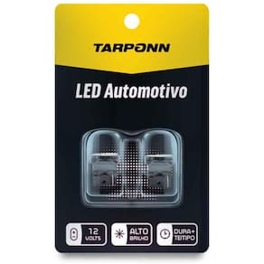 Par Lâmpada Led Ré Traseira Freio T20 1Polo 22 Leds