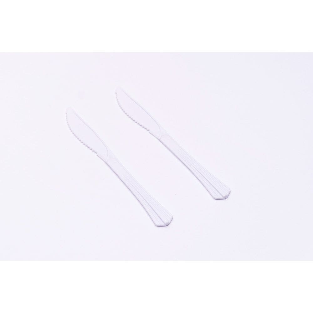 Faca Acrilico Branco C/12 Viggui