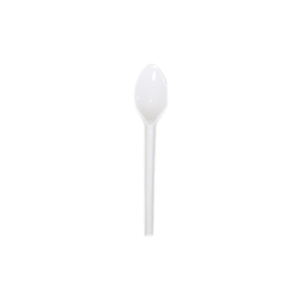 Colher Sobremesa Branco C/25 Forfest