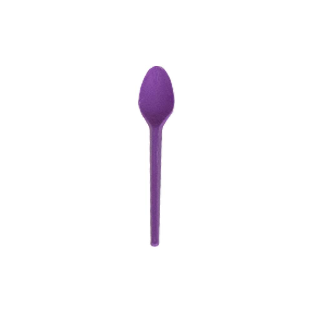 Colher Sobremesa Roxo C/25 Forfest