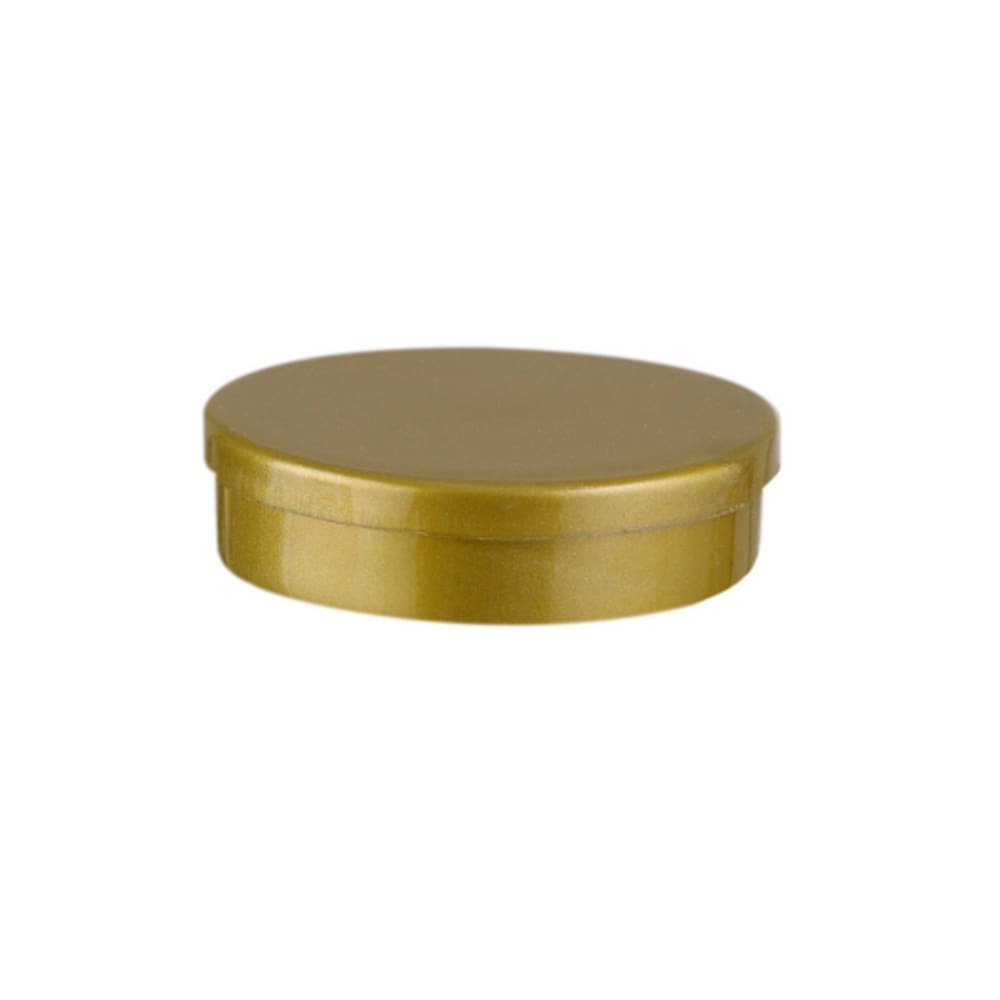 Latinha Plastica Dourado C/10 Mirandinha