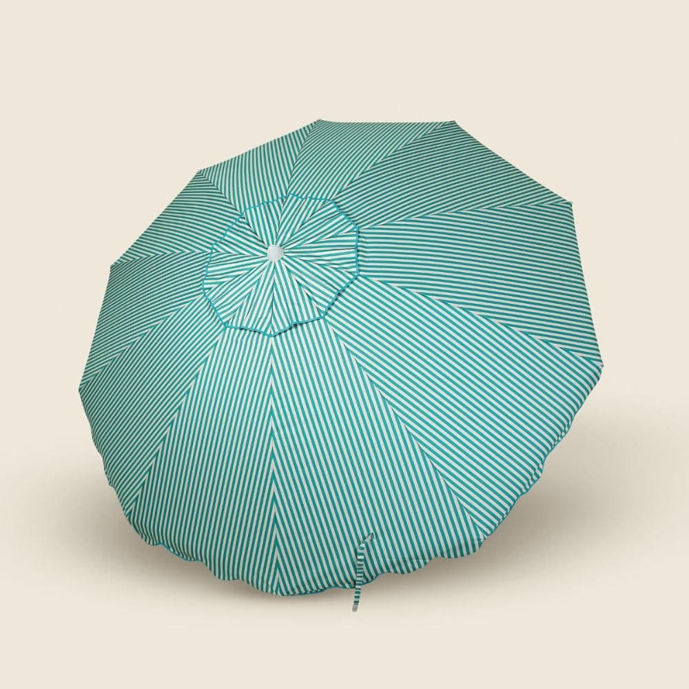 Guarda-sol Poliéster Wavy 2.4m Verde A\CASA