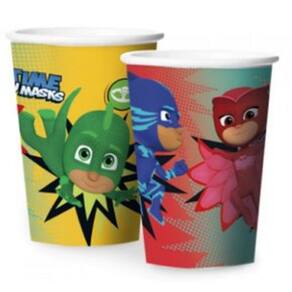 Copo Papel 180ml Pj Masks 2 C/8 Regina