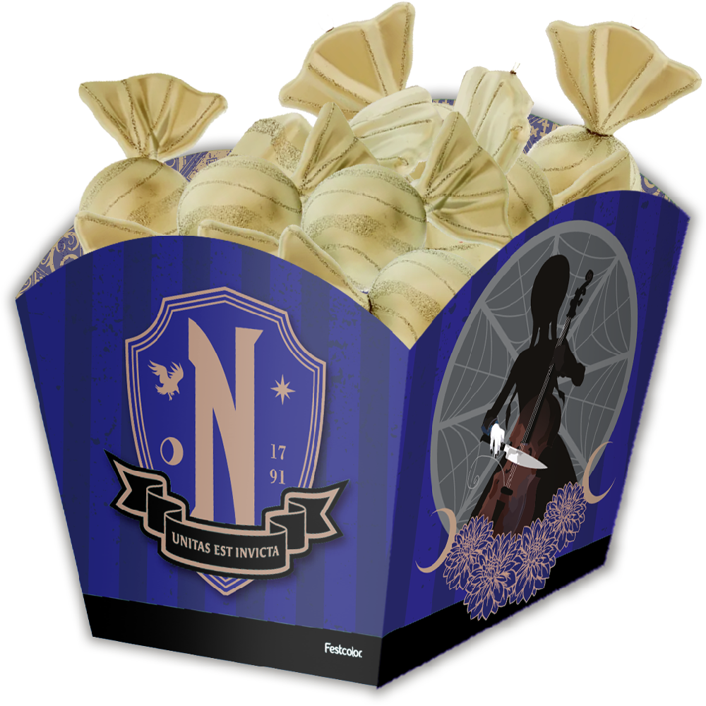 Cachepot Wandinha C/8 Festcolor