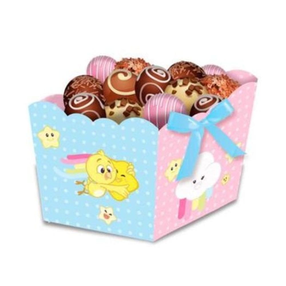 Cachepot Galinha P. Rosa C/8 Festcolor