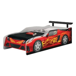 Cama Quarto Carro Sport Car Infantil com Colchão