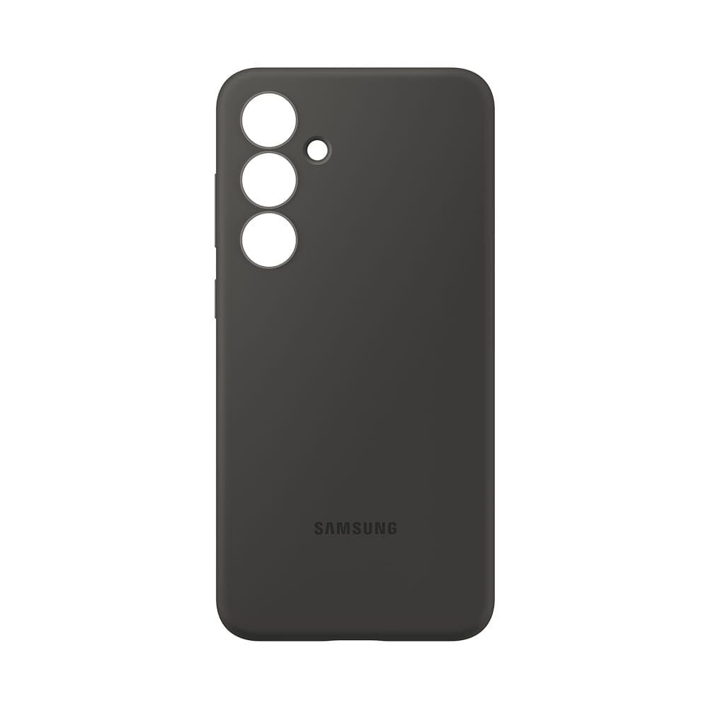 Capa Protetora Silicone Galaxy S24 FE Preta