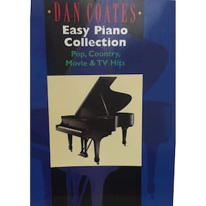 Coleção Easy Piano de Dan Coates: Sucessos pop, Country e Filmes - Metodo para Piano
