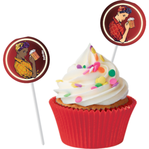 Topper P/ Doces Boteco Delas C/8 Festcolor