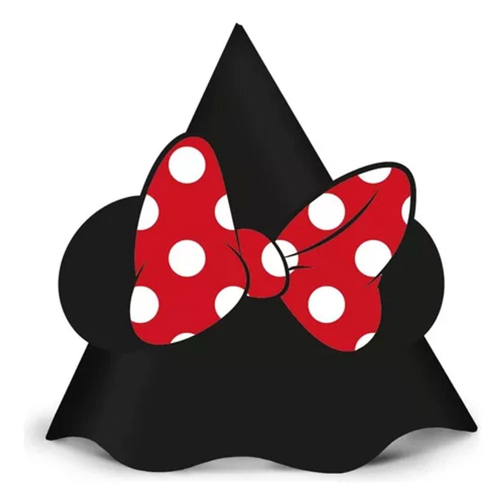 Chapeu Minnie Mouse C/8 Regina
