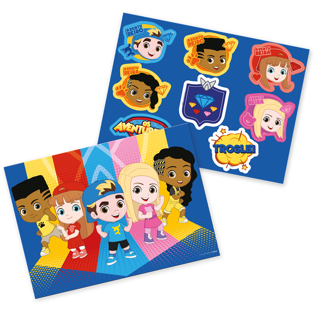 Kit Decorativo Aventureiros Festcolor
