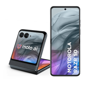 Smartphone Motorola Razr 50 - 512GB 24GB (12GB RAM+12GB Ram Boost) Tela dobrável 6,9" pOLED e externa 3,6” Moto AI camera IPX8