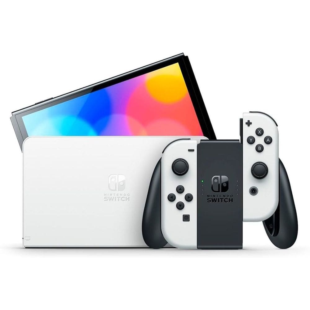 Console Nintendo Switch OLED Branco + Mario | Casas Bahia Console Nintendo Switch OLED Branco + Mario | Casas Bahia