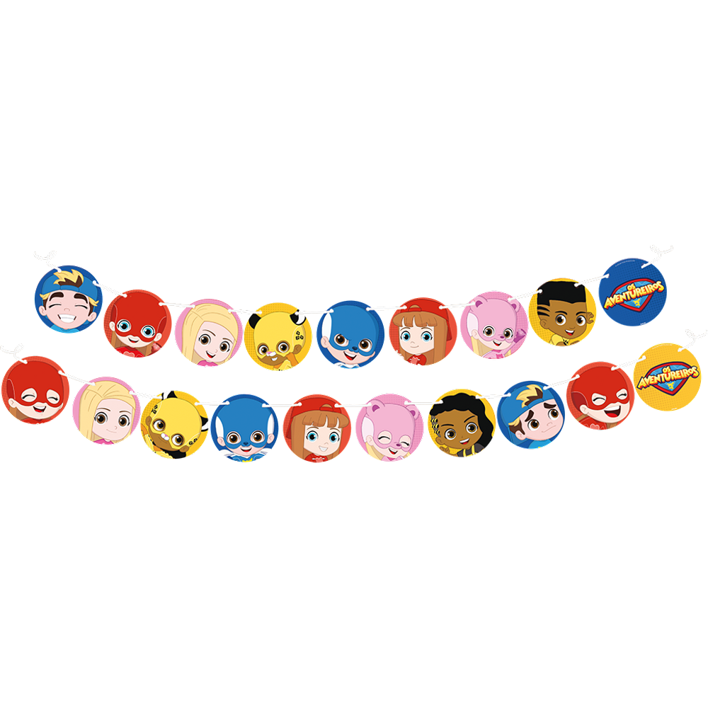 Faixa Decorativa Aventureiros Festcolor