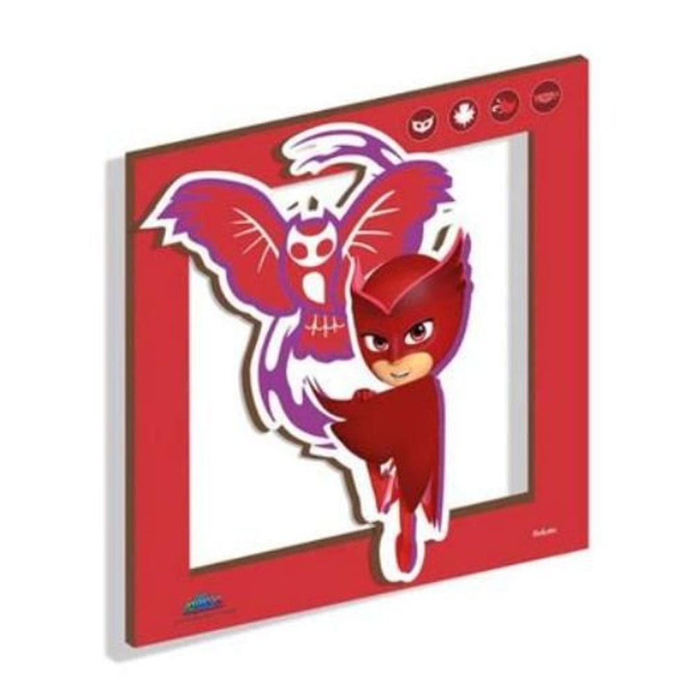 Mdf Quadro Corujita Festcolor