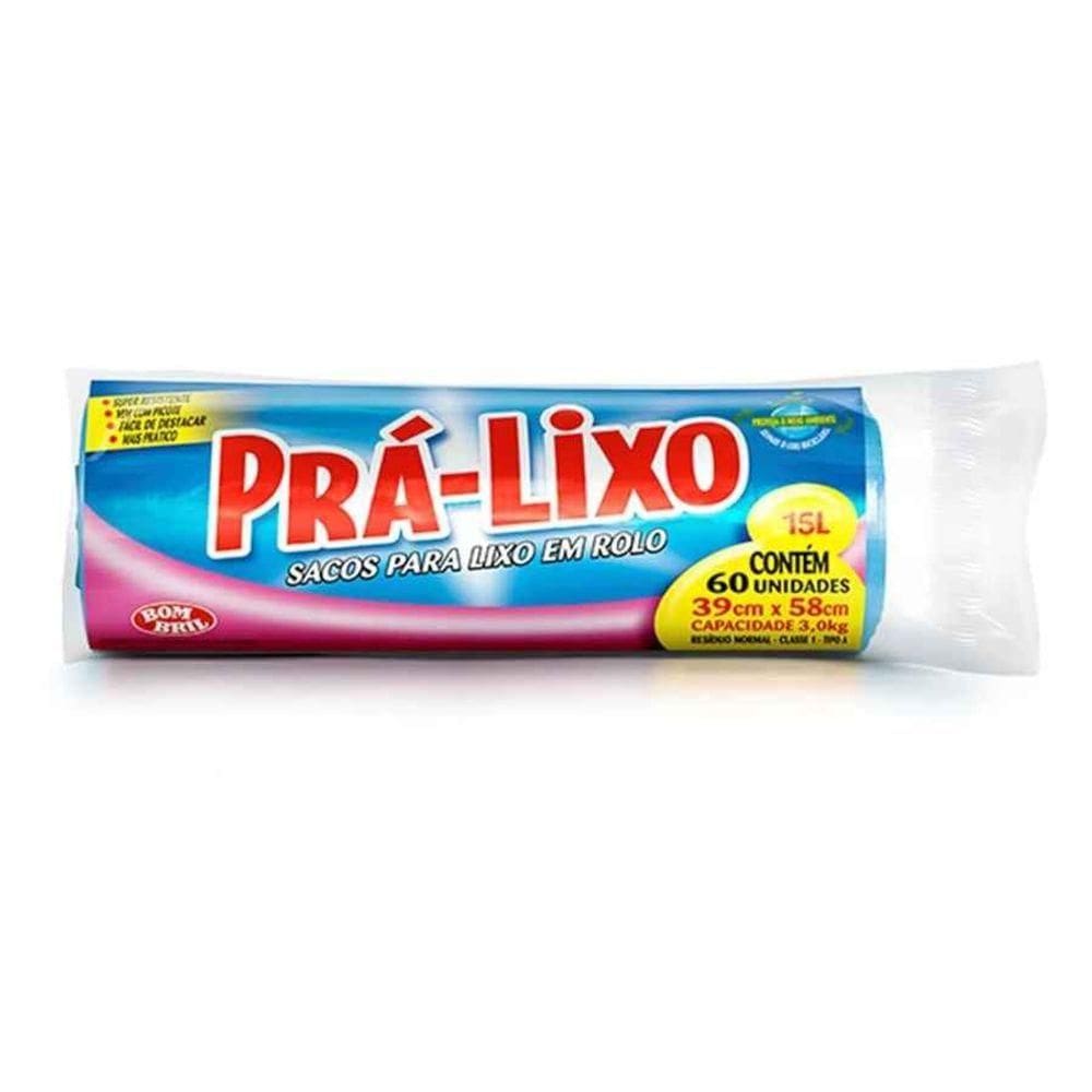 Saco Lixo Azul 15lts C/60 Bombril
