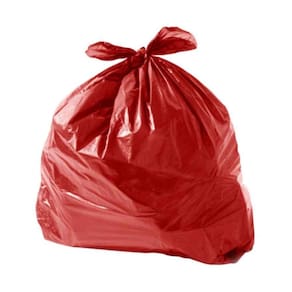Saco Lixo Vermelho 300l 7kgs 1,20x1,50 Splus